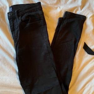 Gap black skinny jeans